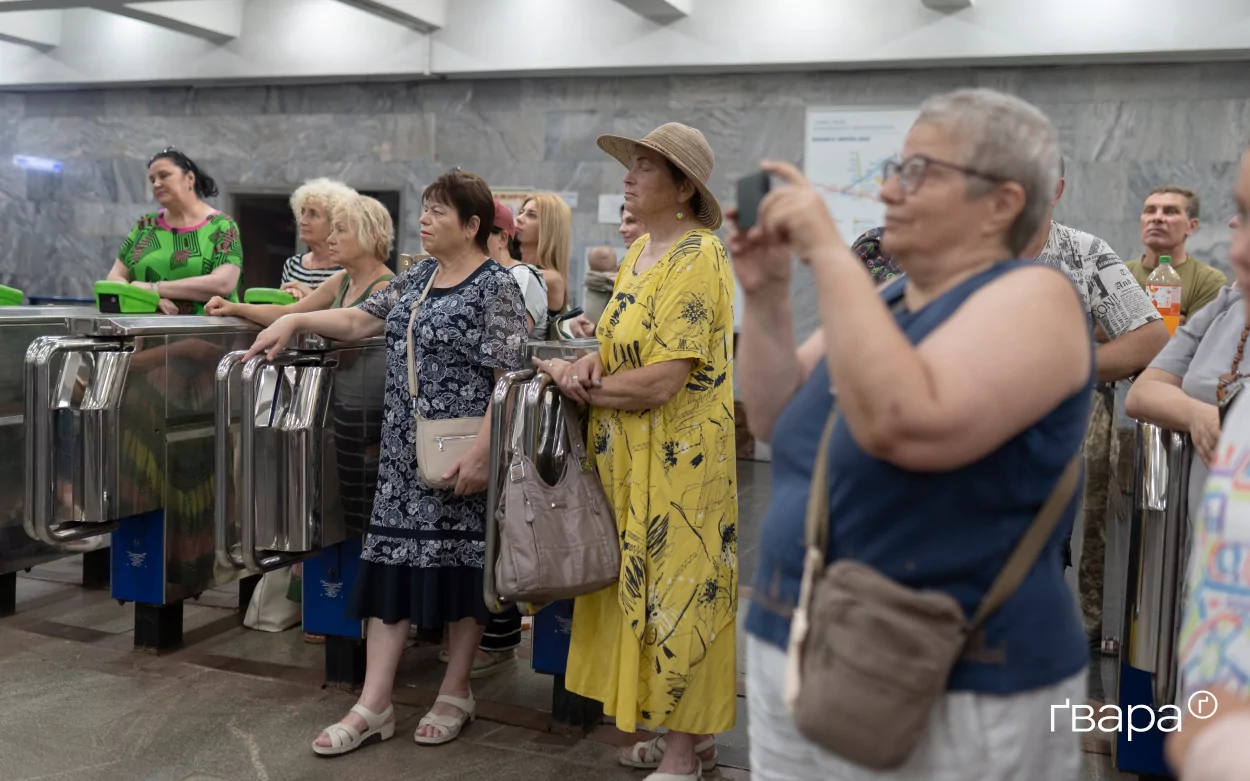зображення до посту: У Харківському метрополітені проходять заходи до серпневих свят — фото