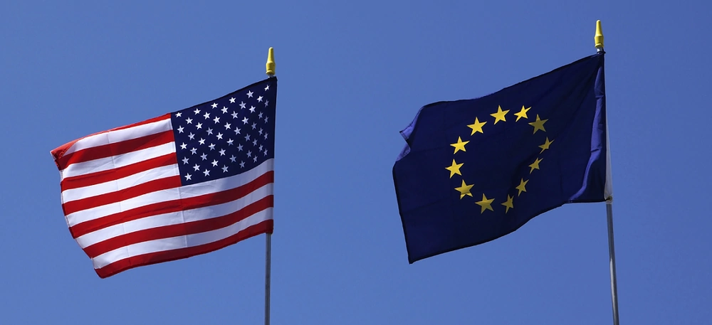 EU and US flags / Photo: US embassy in Ukraine