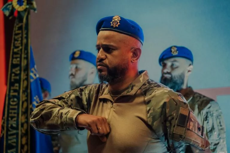 Daniel “Cuba” Kitonie becomes new commander of 13th Khartiia Brigade in Ukraine’s National Guard