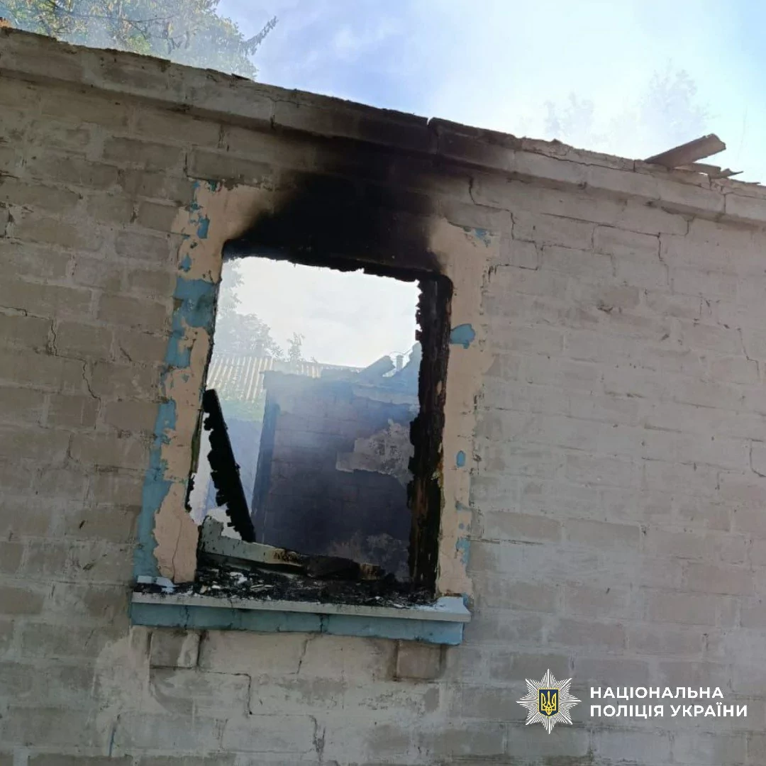 пошкоджений будинок на Харківщині