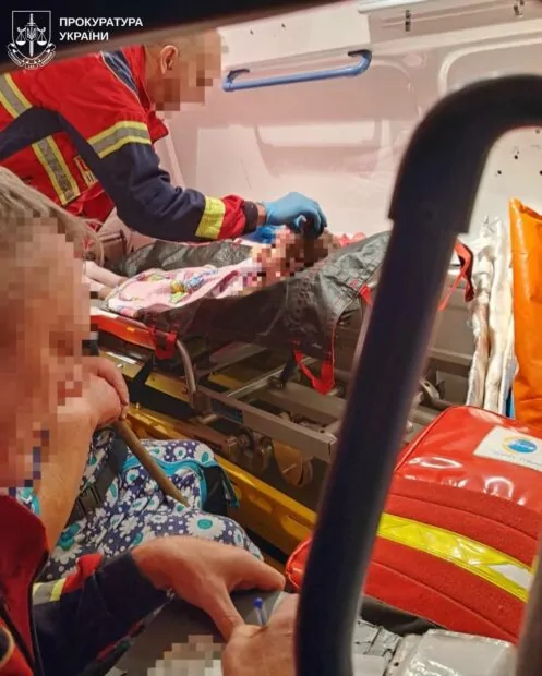 Child injured in Russian mortar strike on KUpiansk