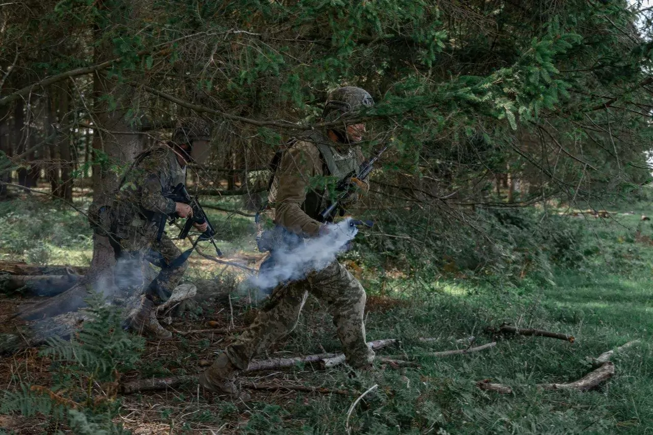 Ukrainian forces