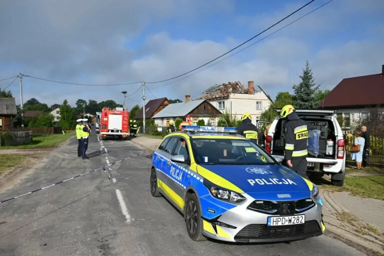 Фейк. Зруйнований під час нальоту БпЛА будинок у Польщі був пошкоджений негодою