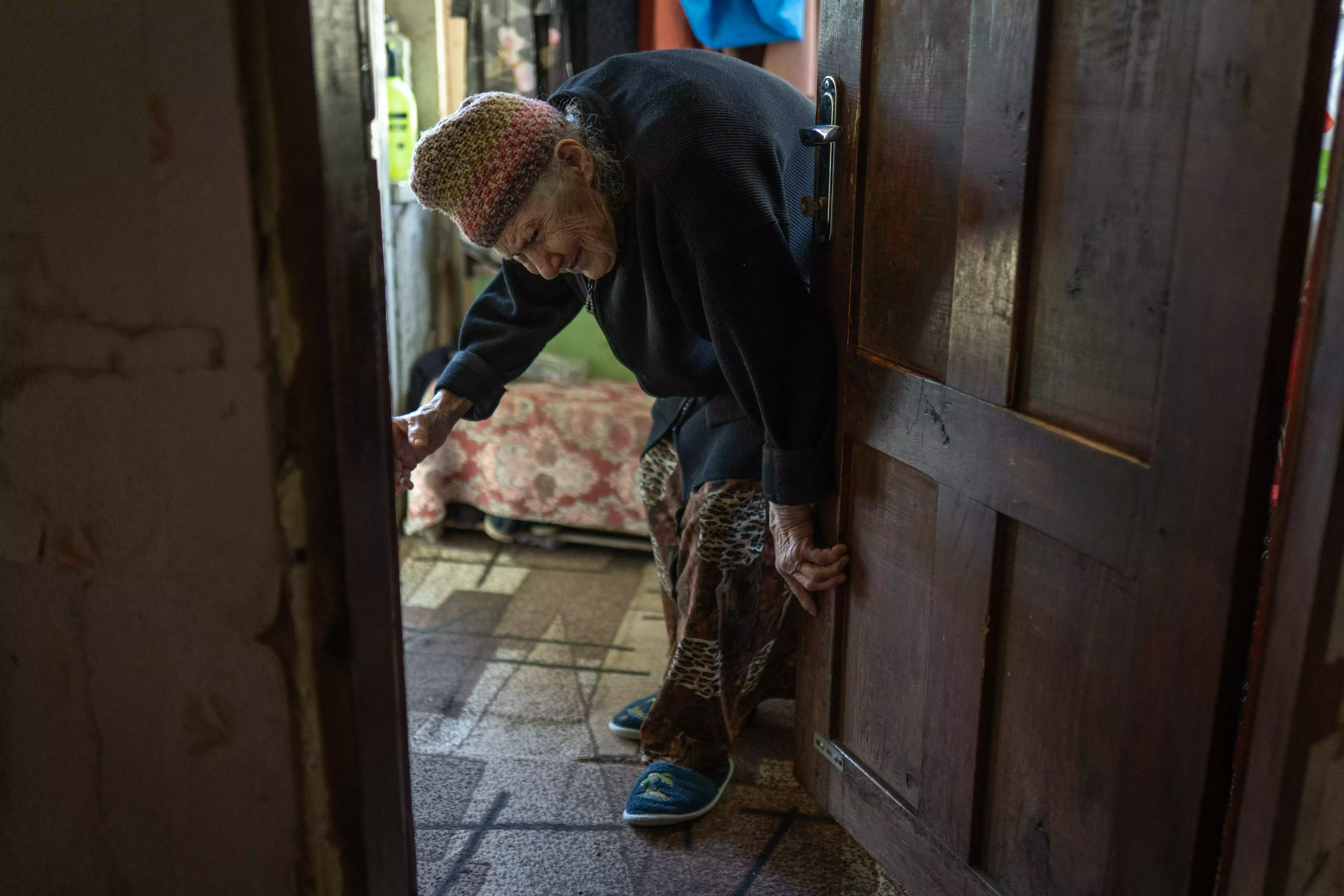 Oleksandr's mother / Photo: Mykyta Kuznetsov, Gwara Media