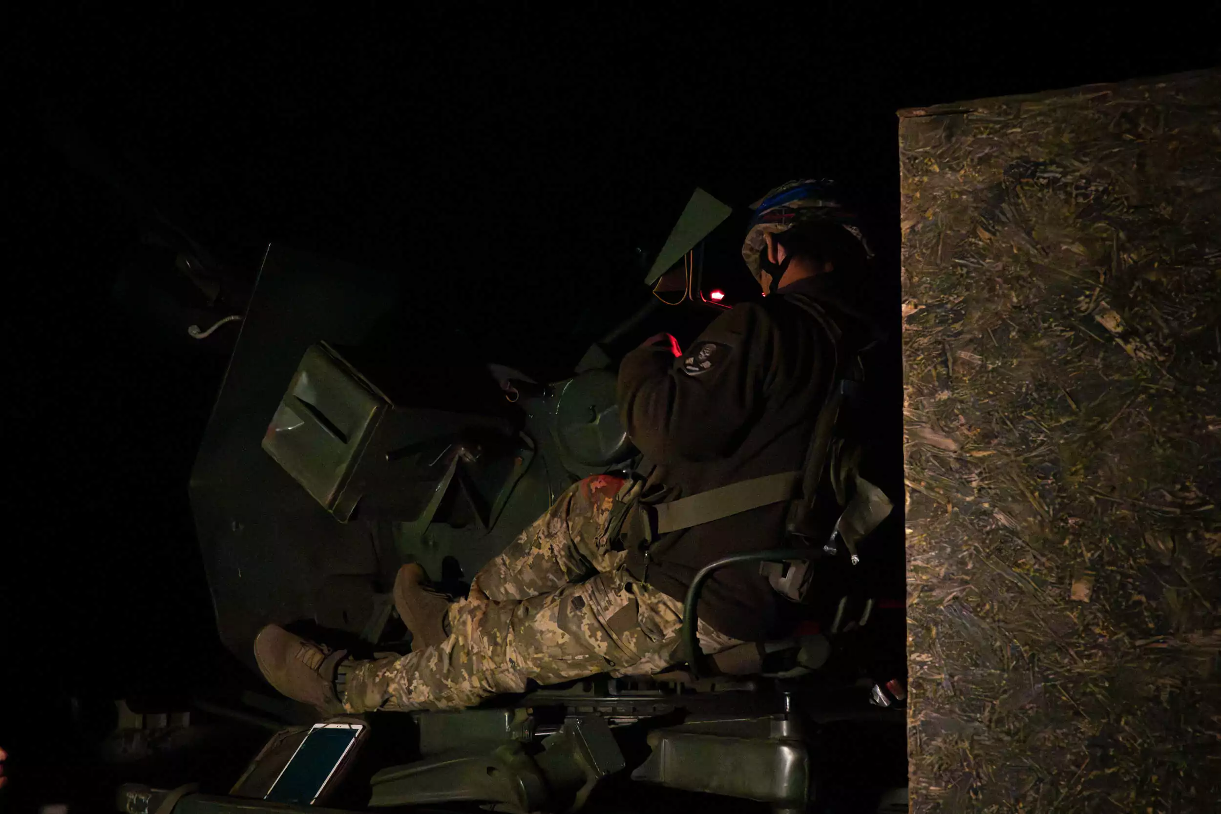 зображення до посту: Ukrainian mobile firing groups hunt for Russian Shaheds with guns unfit to efficiently down them