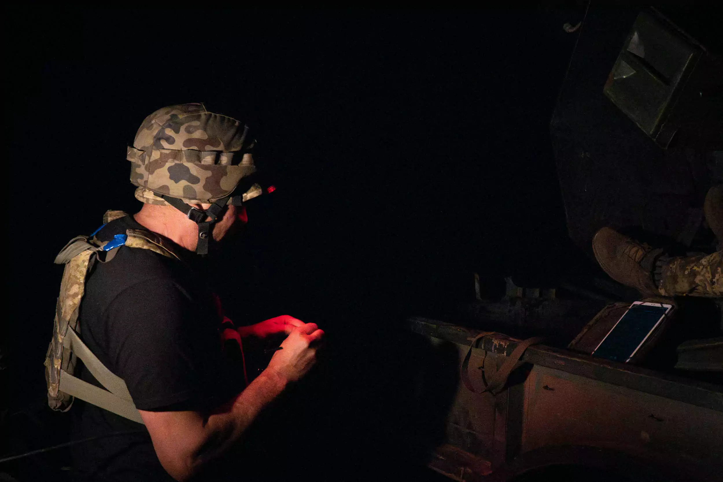 зображення до посту: Ukrainian mobile firing groups hunt for Russian Shaheds with guns unfit to efficiently down them