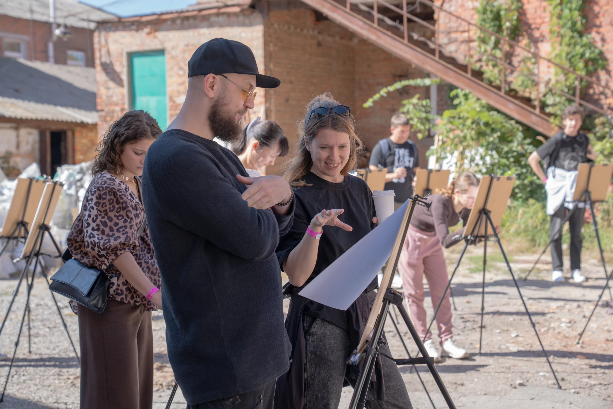 Street art workshop at Wall&Minds festival