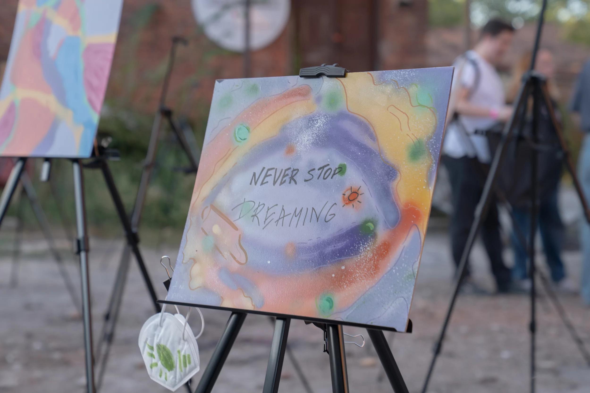 Participant's painting at Wall&Minds festival