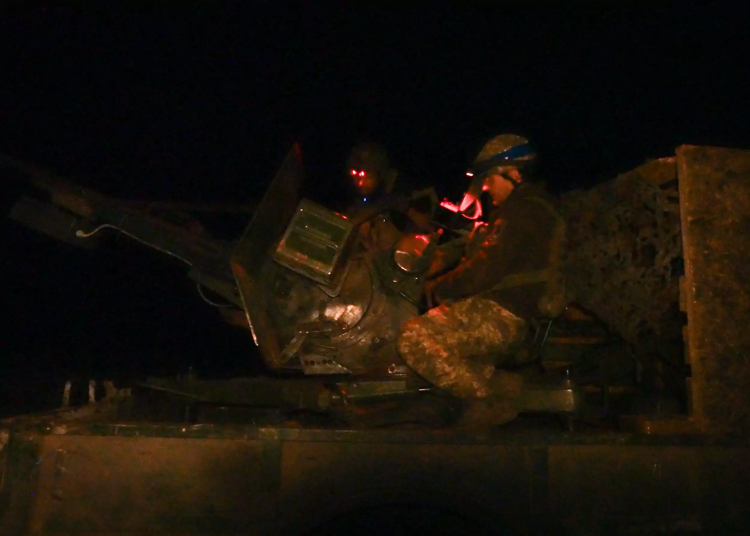 зображення до посту: Ukrainian mobile firing groups hunt for Russian Shaheds with guns unfit to efficiently down them