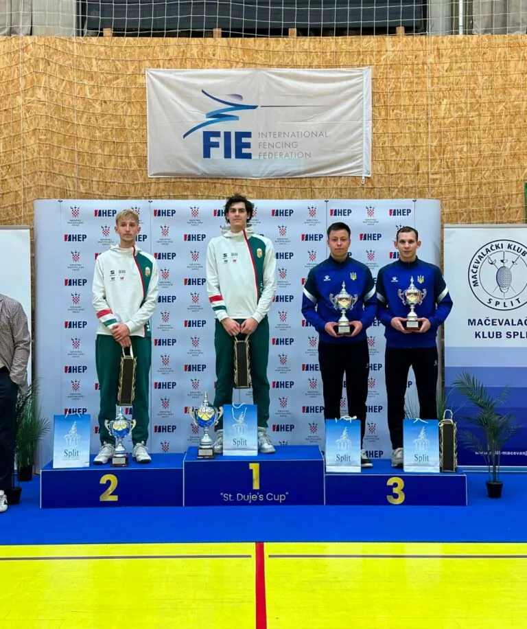 Fencer from Kharkiv won his first bronze at tournament in Croatia