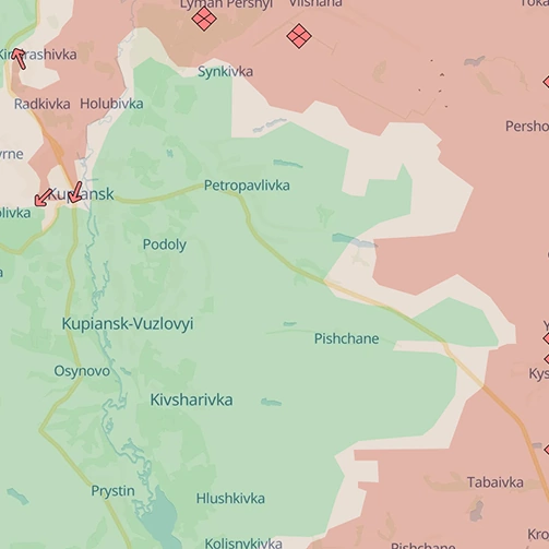 DeepState Map from Oct. 26, 2025