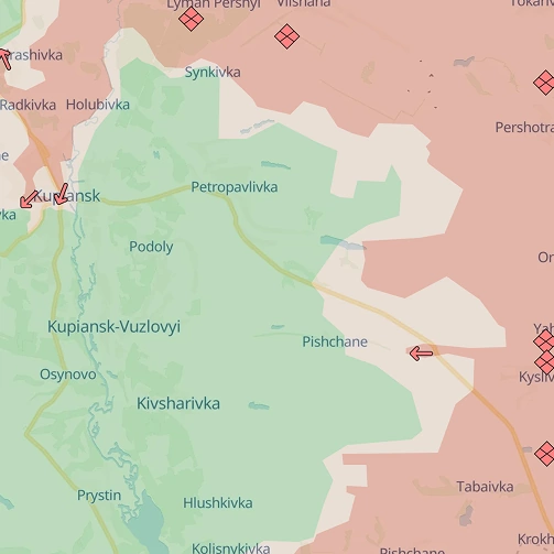 DeepState Map from Oct. 27, 2025