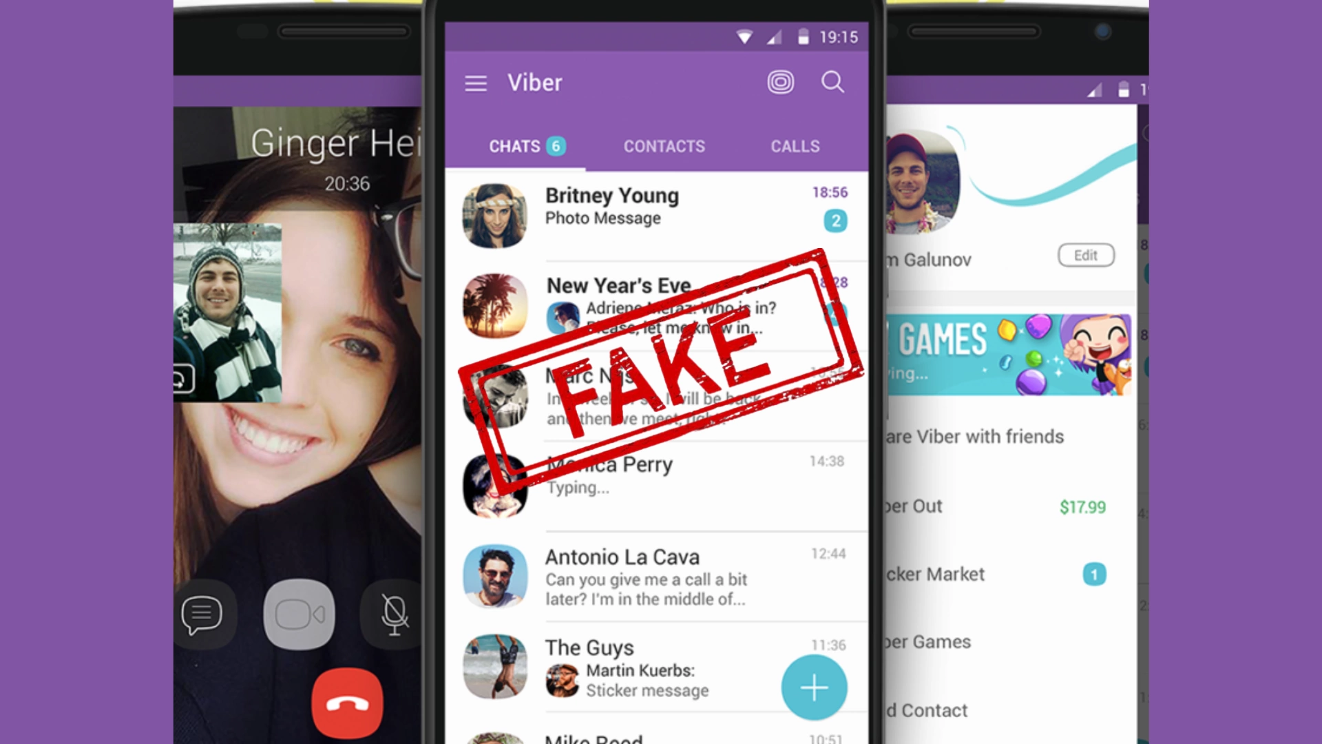 Фейкові повідомленні про платний Viber