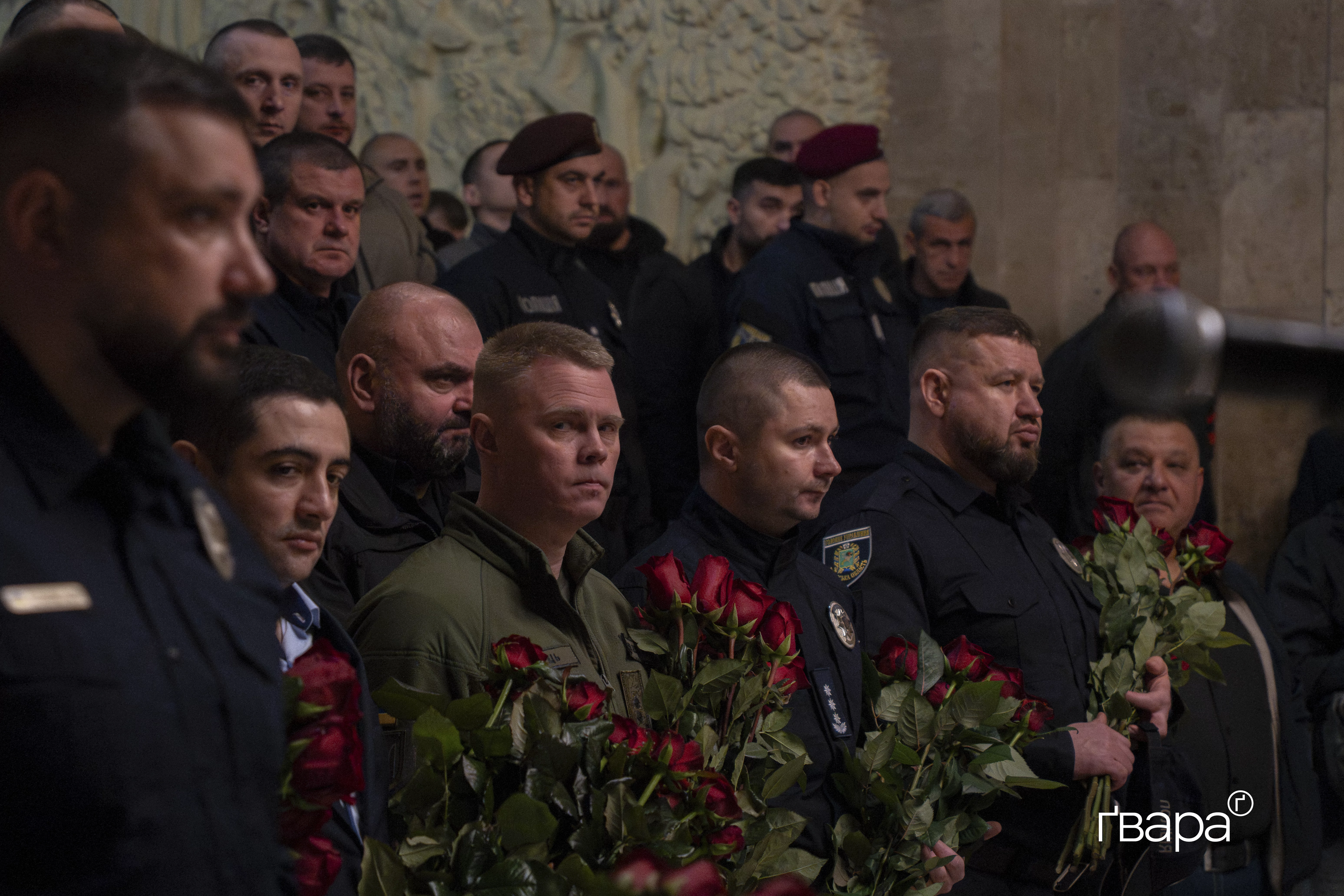 прощання із майором поліції