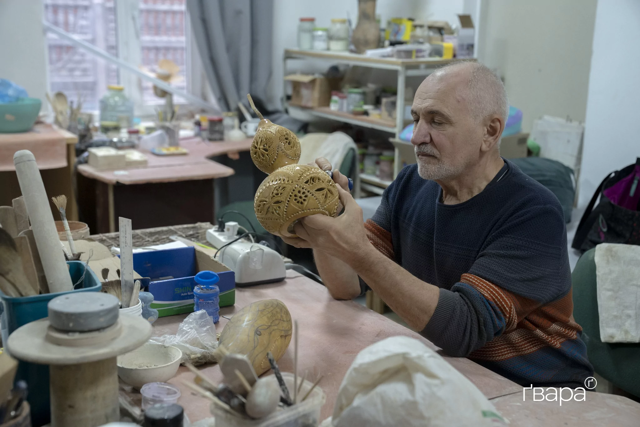 Рафік Рустамов за роботою