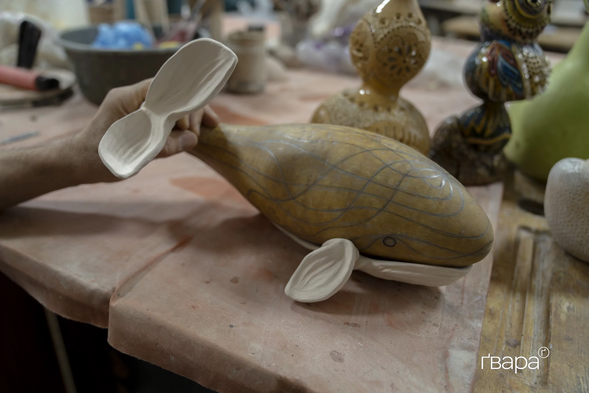 Нова робота Рафіка Рустамова у вигляді кита