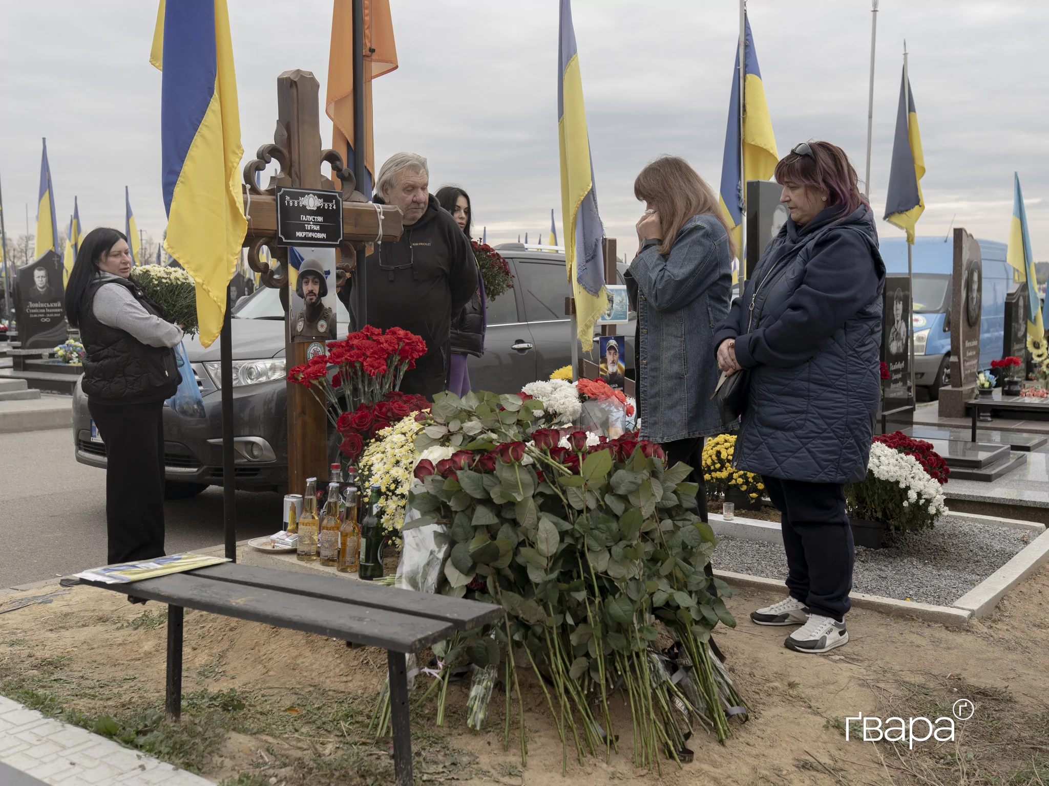поховання волонтера Тиграна Галустяна
