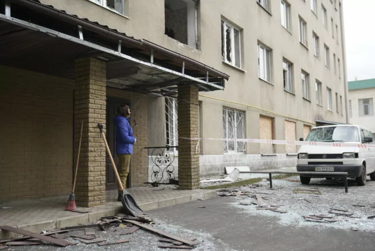 Russian FPV drone strikes center of Kharkiv, Ukraine’s second-largest city, prosecutors say 