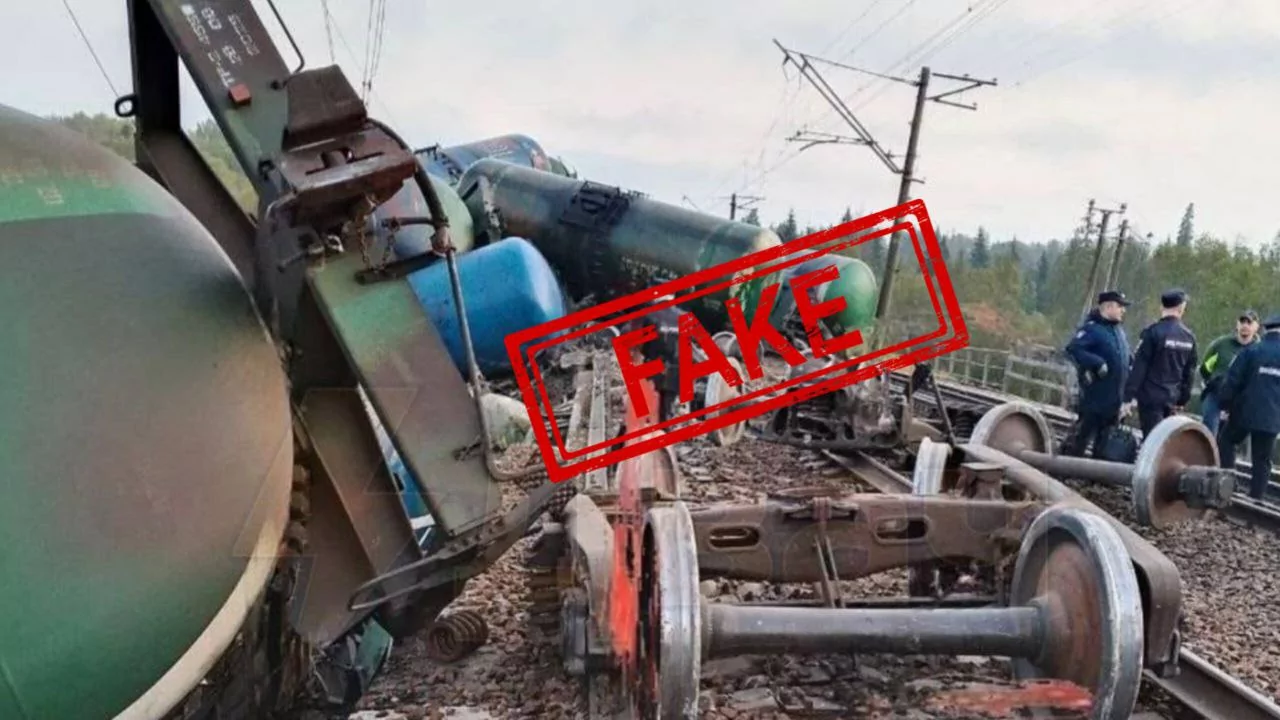 фейк про партизан на Одещині та потяг із паливом