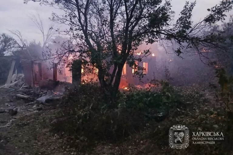 Russian forces attack 4 settlements in Kharkiv oblast, injuring 1
