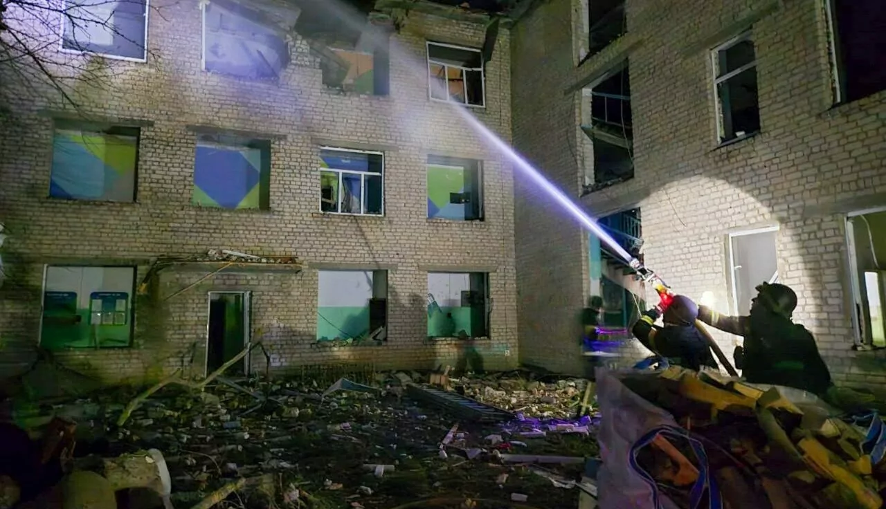 зруйнована школа на Харківщині
