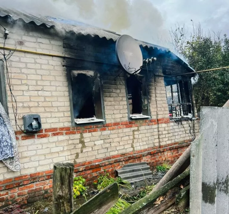 В Ізюмському районі під час пожежі загинула жінка
