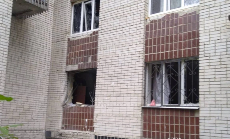 У Харкові внаслідок удару безпілотника пошкоджено гуртожиток