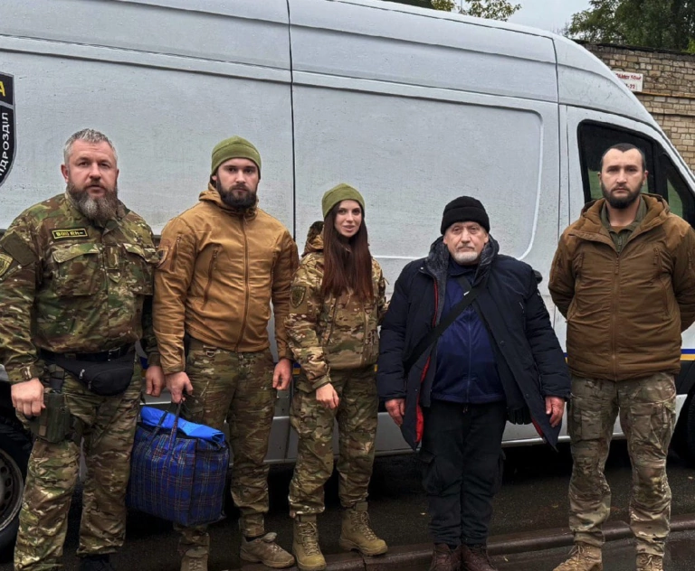 З Куп’янська правоохоронці евакуювали літнього чоловіка