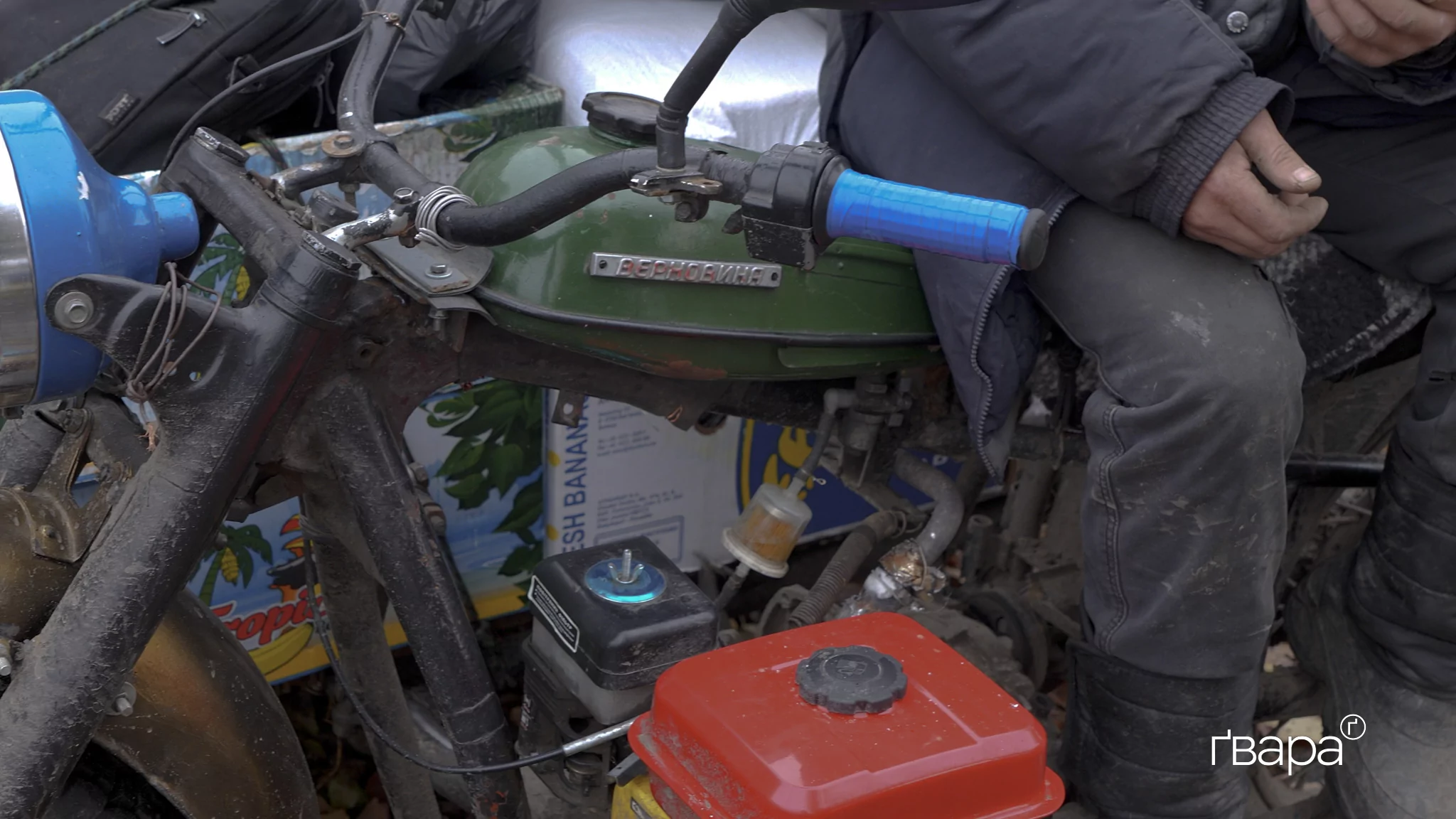 Саморобний мотор мотоциклу