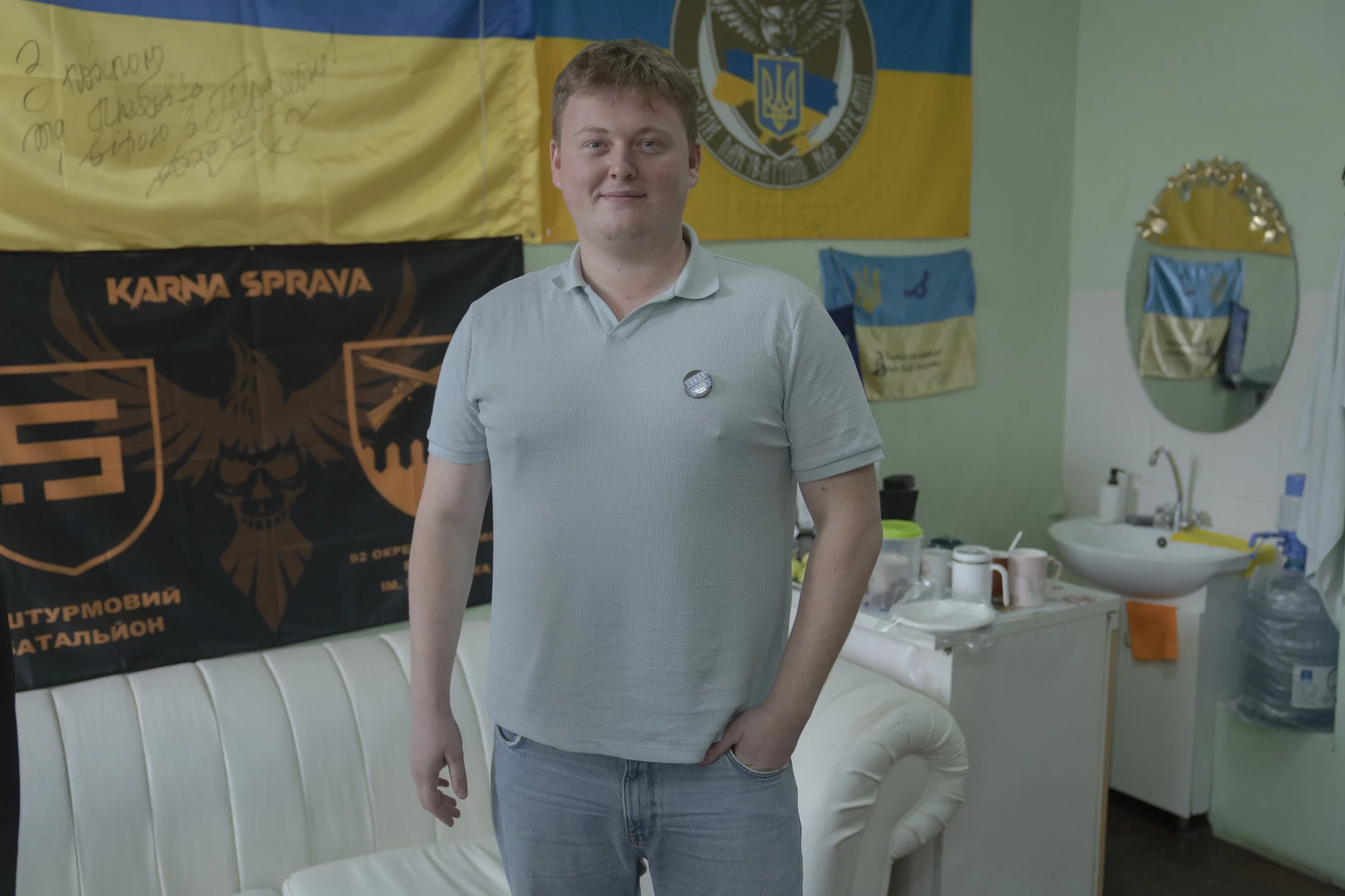 Dmytro, the head of rehabilitation department