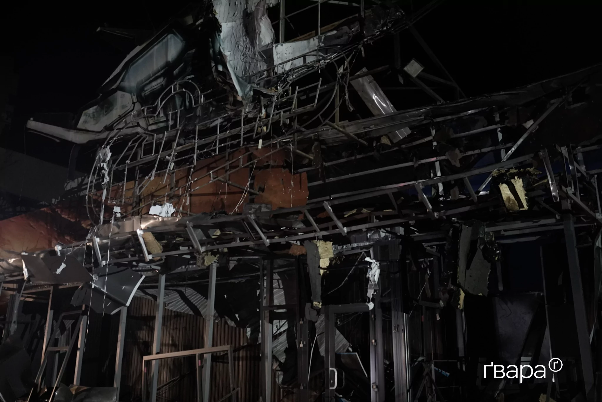 зруйнований супермаркет у Харкові