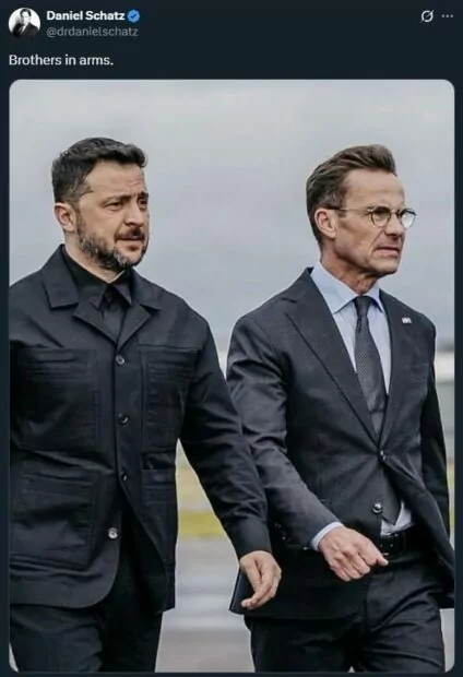 Допис користувача соцмережі Х Daniel Schatz