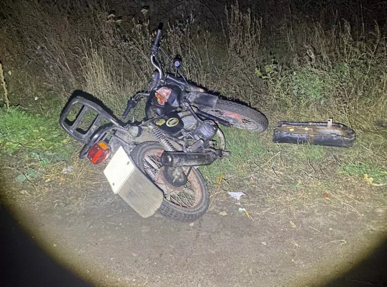 У ДТП на Харківщині травмувався 12-річний водій мотоцикла