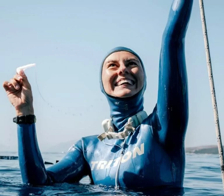 Харків’янка Катерина Садурська встановила світовий рекорд у фридайвингу