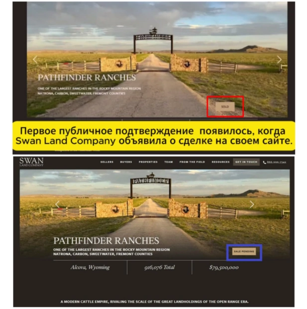 підробка інформації про купівлю Зеленським ранчо Pathfinder Ranches