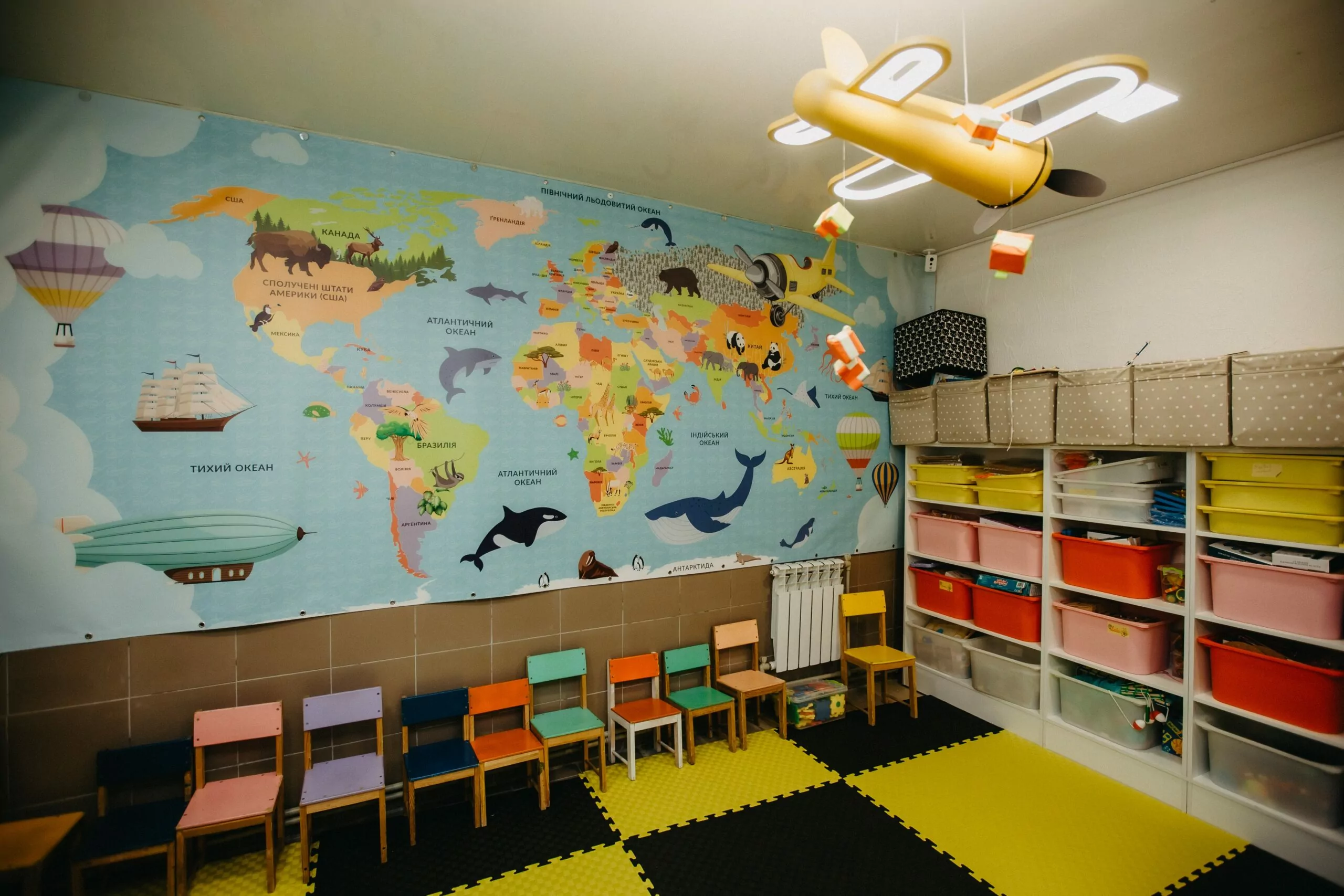 Room in the Honey Academy kindergarten