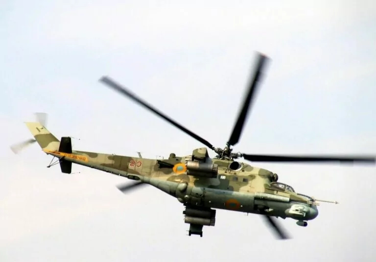 Під час бойового завдання загинув екіпаж гелікоптера Мі-24