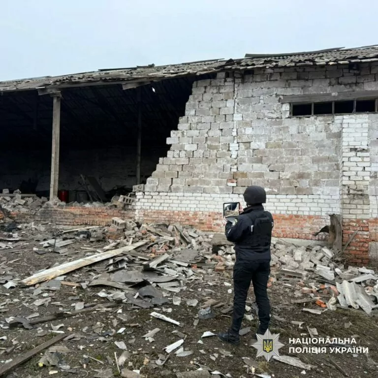 Over 17,500 customers have no power because of Russian attacks on Kharkiv oblast