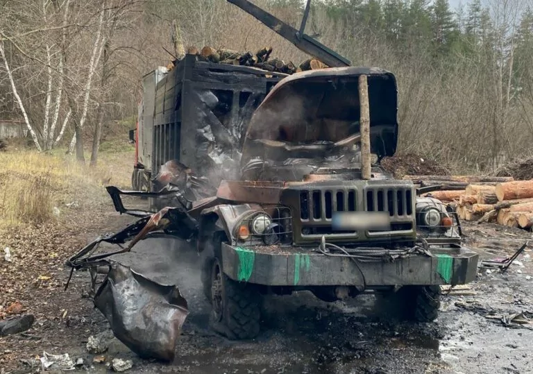 Російський БпЛА вдарив по вантажівці в Ізюмі та вбив двох чоловіків