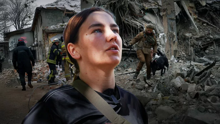 «Знайти людину — значить вижити самій»: загін собак, які шукають живих і мертвих людей — ВІДЕО