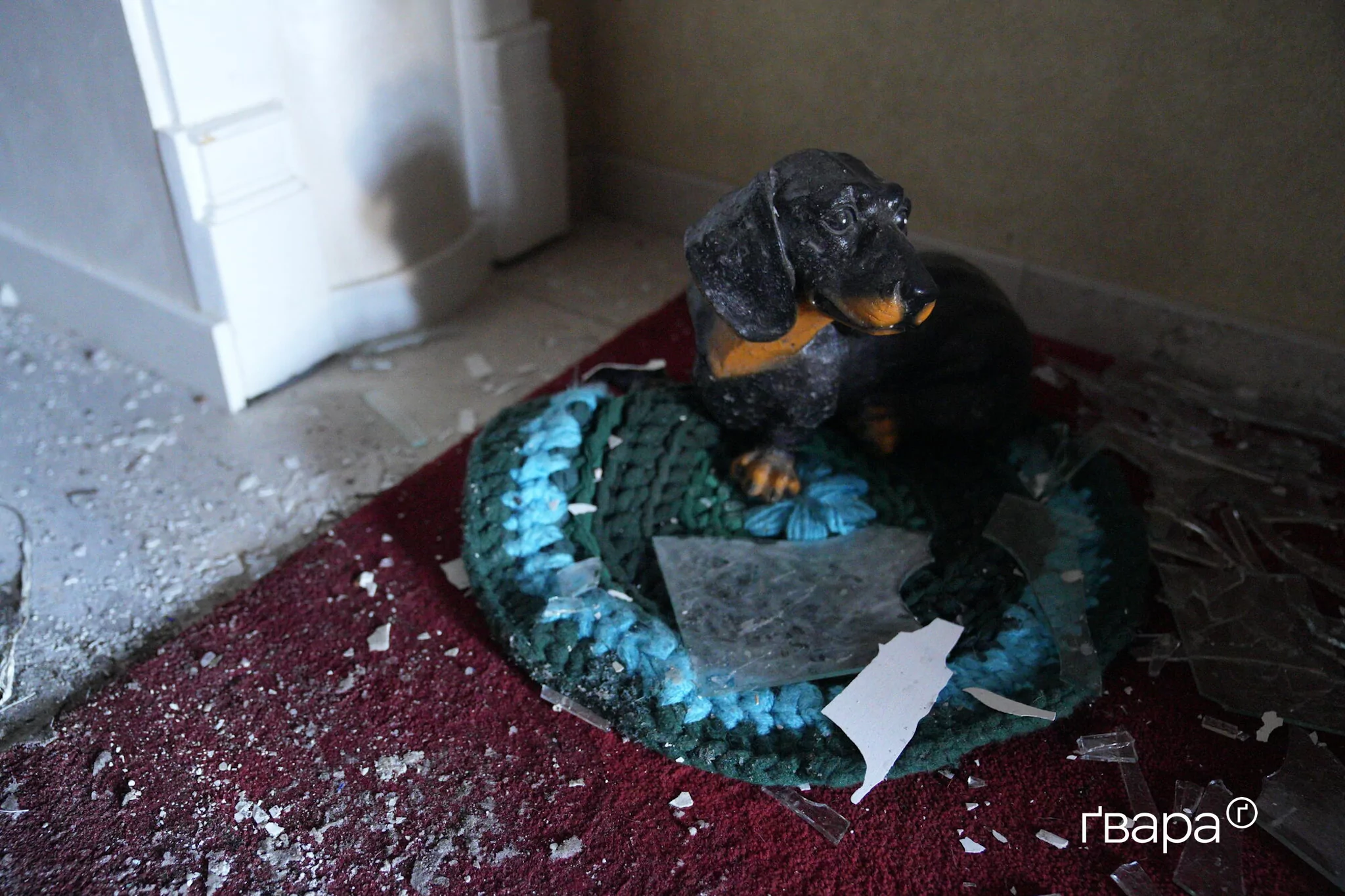 зображення до посту: Як виглядає будинок у Холодногірському районі, в який влучив російський дрон &mdash; фото