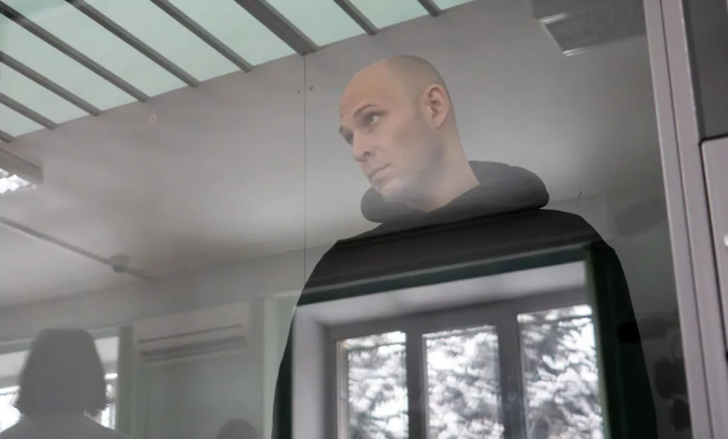 Sergey Tuzhilov during the court hearing