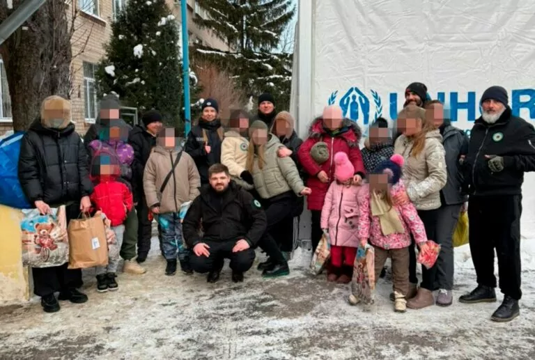 Із села на Харківщині евакуювали сім родин