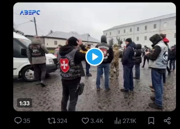 зображення до посту: Фейк. Литовські байкери привезли буси луцьким ТЦК