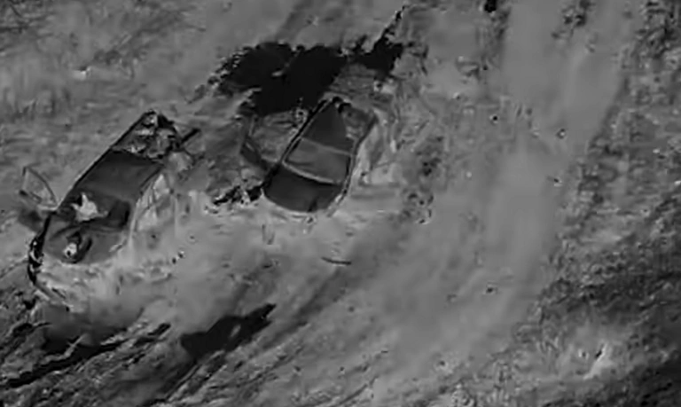 На Харківщині російський БпЛА атакував екіпаж прикордонників, що їхав на евакуацію