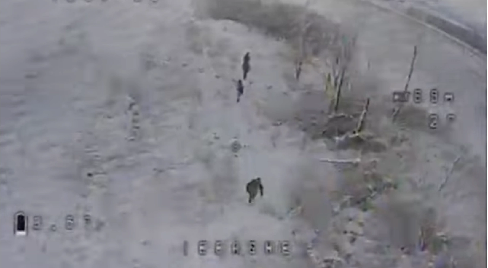 Screenshot from the video of the Hart border brigade