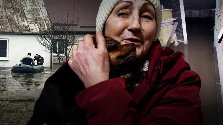 Ізюм пішов під воду: як Харківщину підтопило через відлигу — ВІДЕО