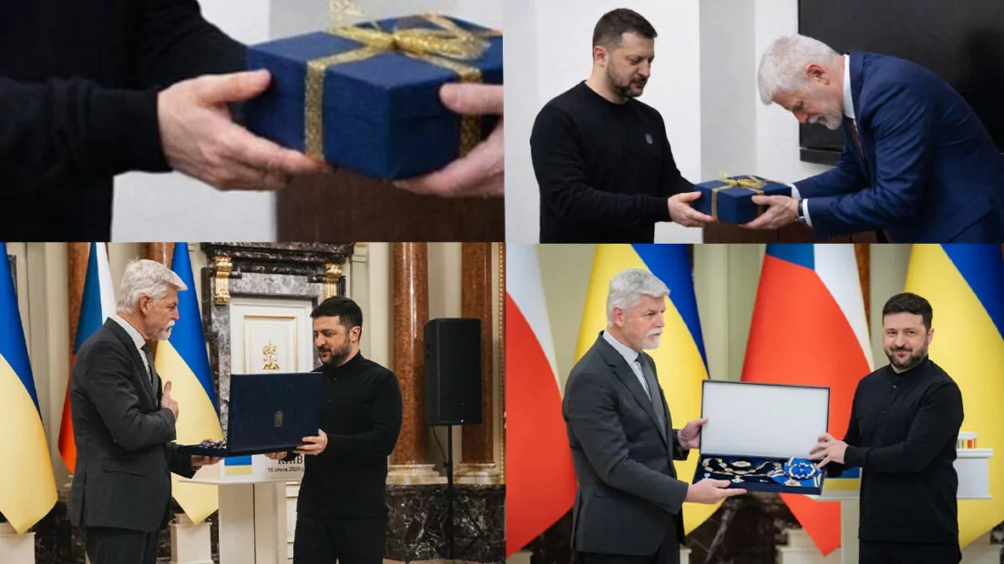 Президент Чехії Петр Павел та Президент України Володимир ЗеленськийФото: колаж Ґвара Медіа