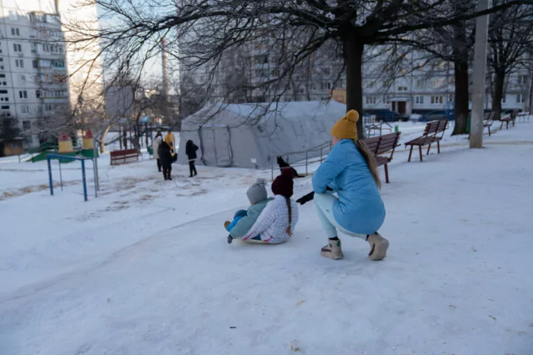 Over 105,000 people still without heating after Russia launched 100 kamikaze drones on Kharkiv energy system