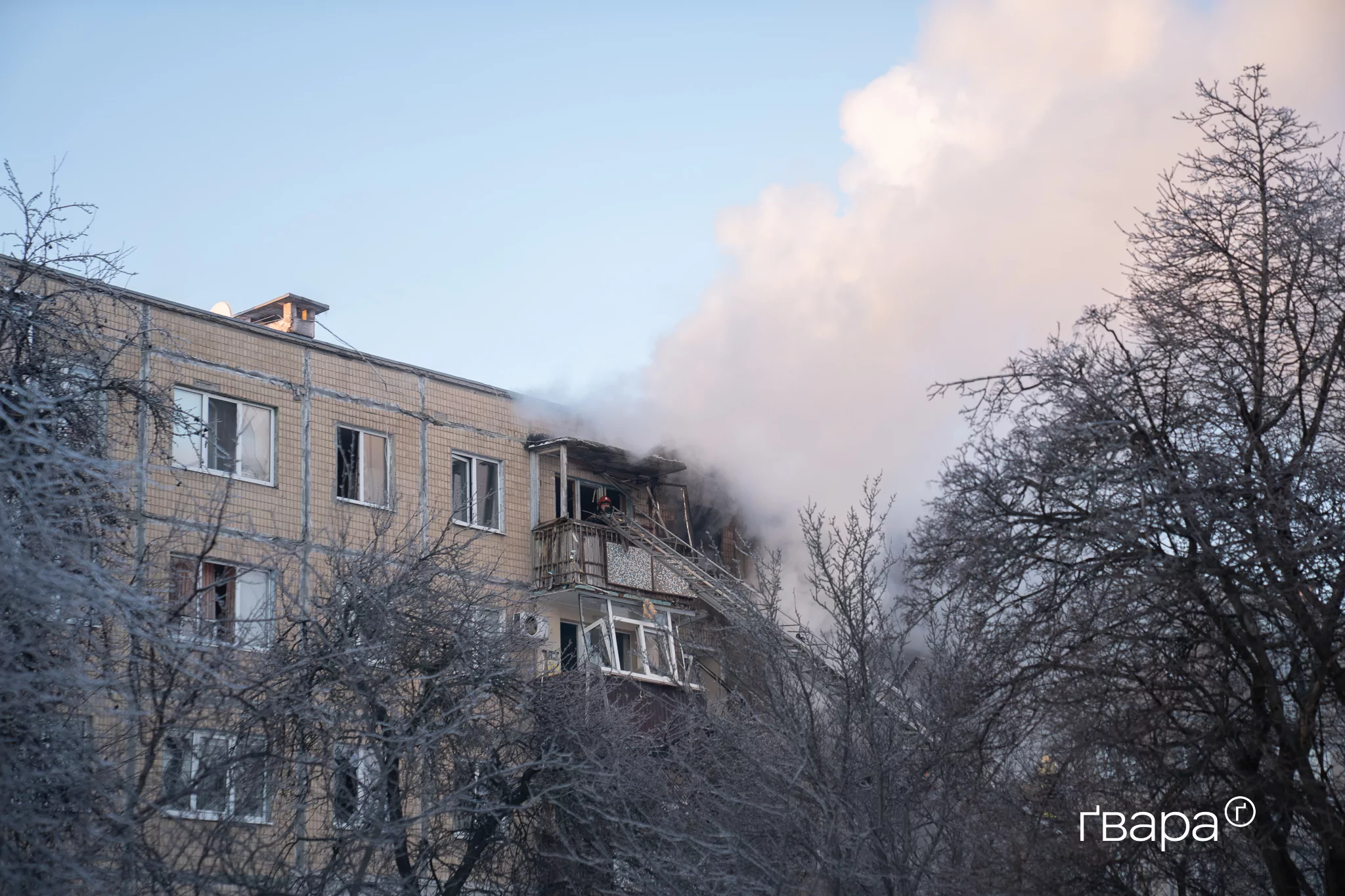 зображення до посту: Наслідки російської атаки по житловому будинку на Салтівці &mdash; ФОТО